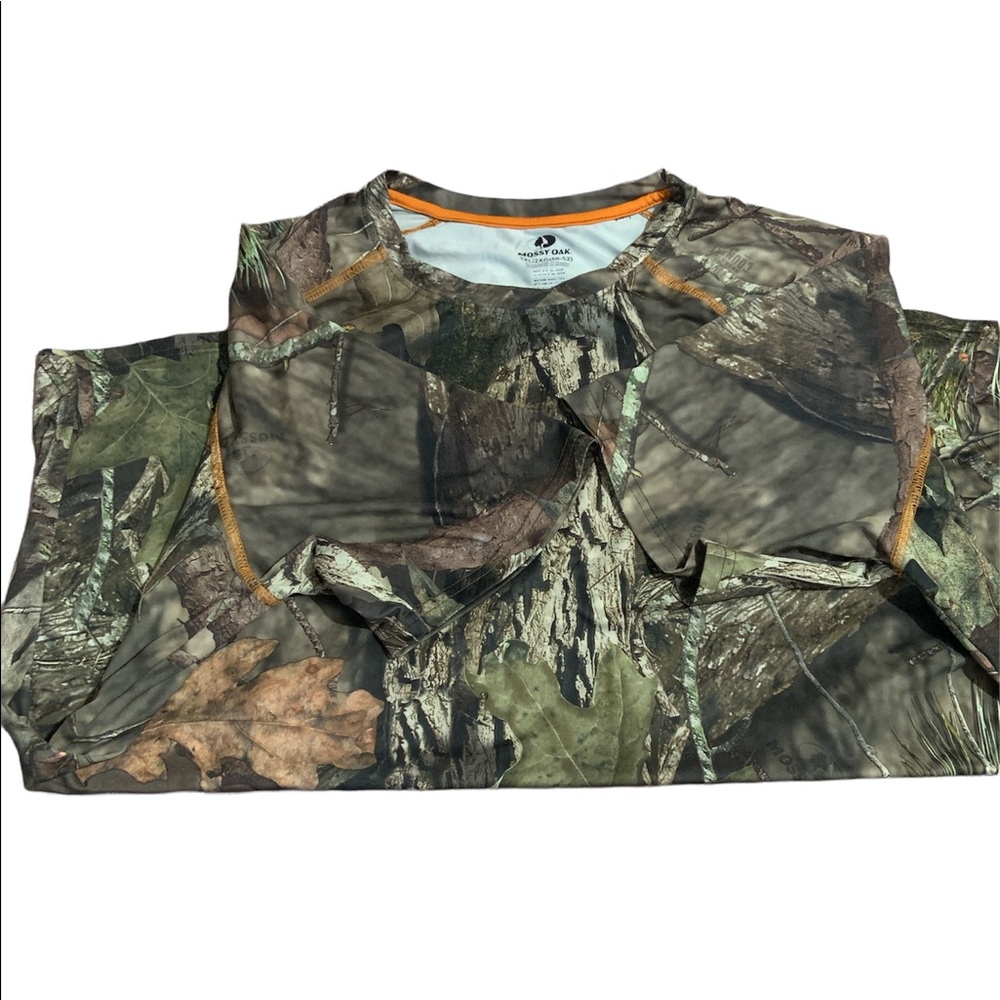 Mossy oak shirt sleeve camo T-shirt. Xxl